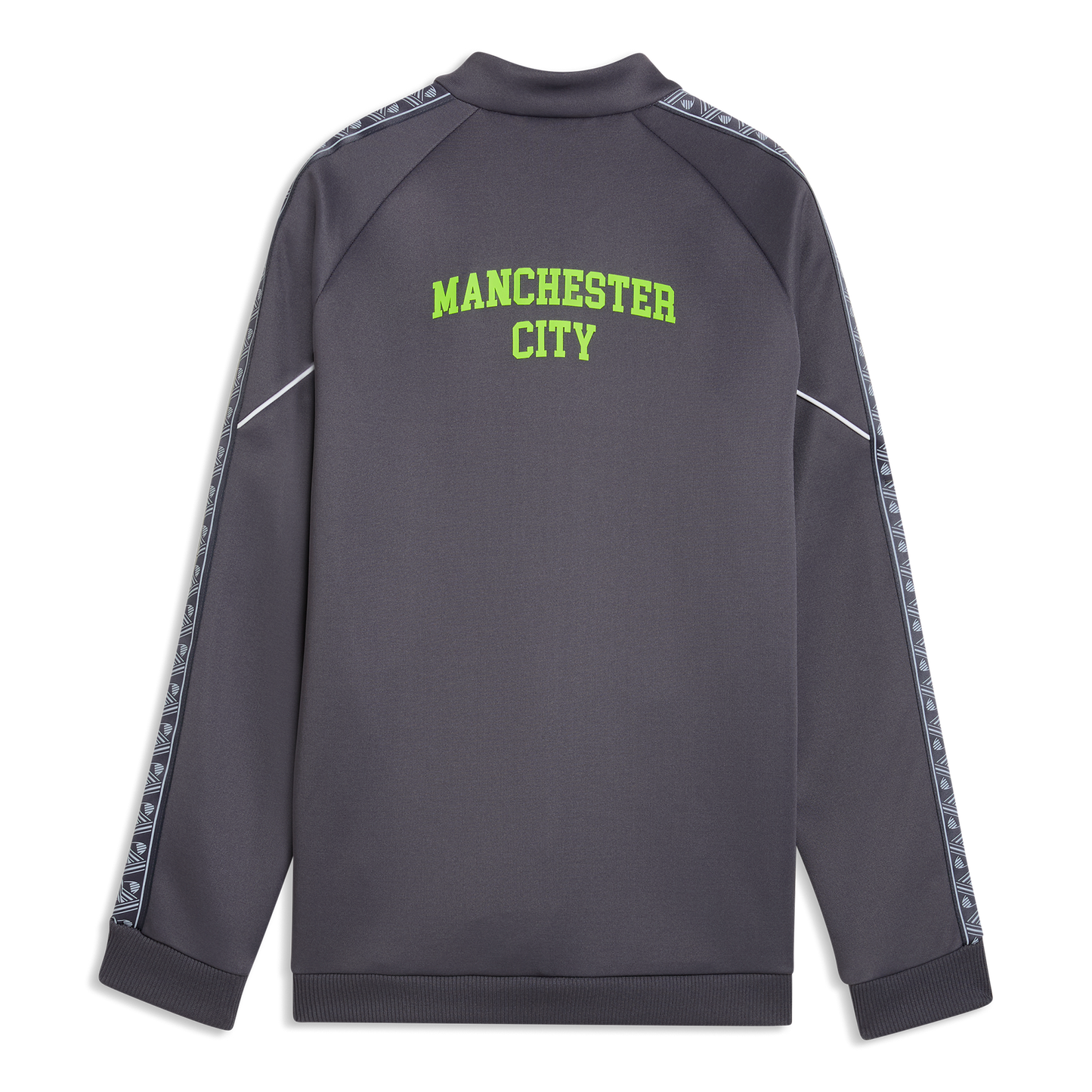 Kids' Manchester City Pre-Match KING Anthem Jacket - Galactic Gray-Pro Green