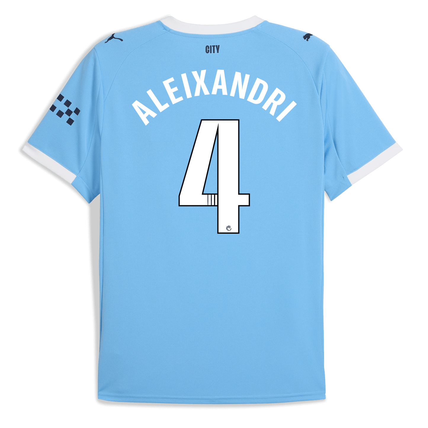 Manchester City Home Jersey 2025/26 With ALEIXANDRI 4 Printing