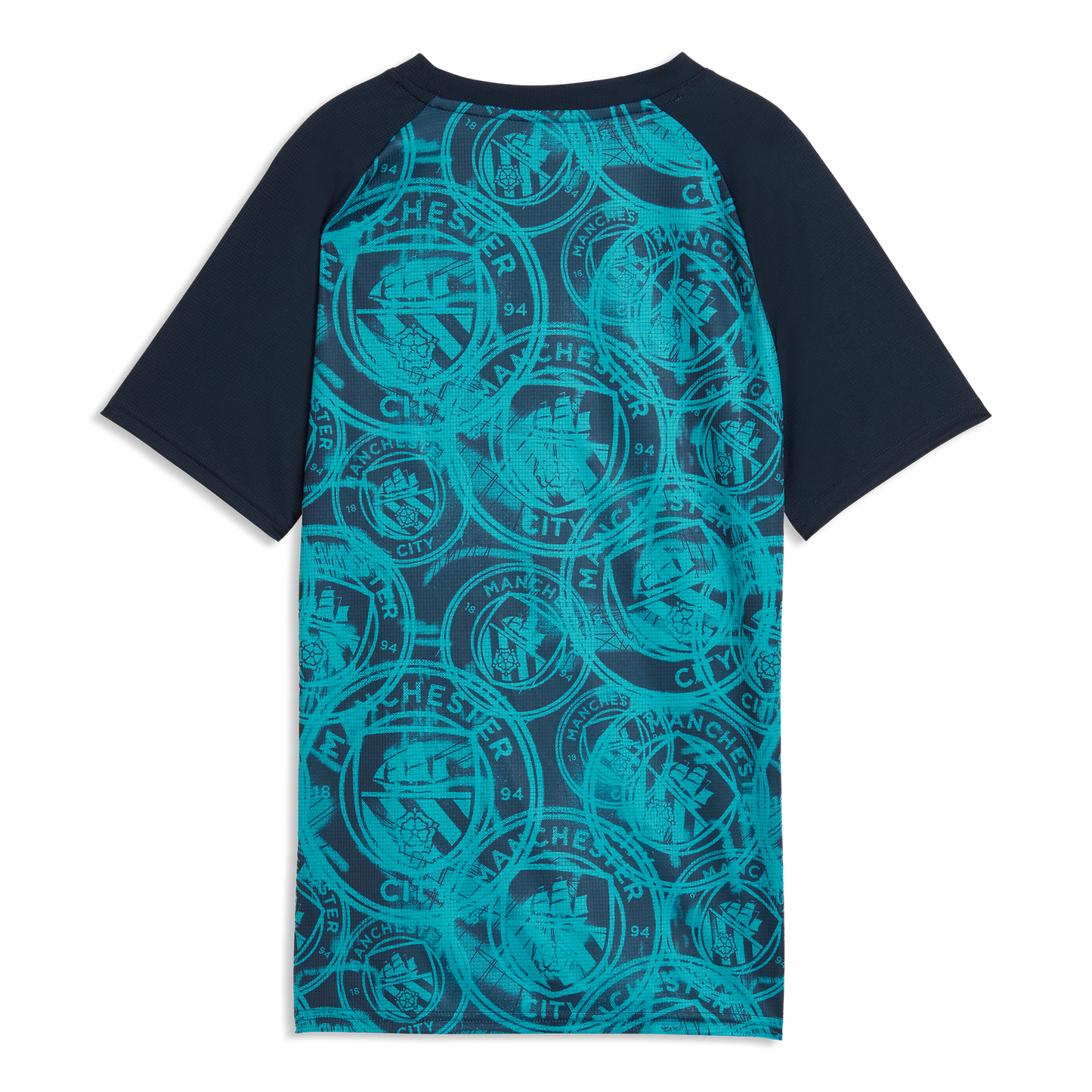 Women's Manchester City Pre-Match Jersey - Deep Navy-Tropical Blue