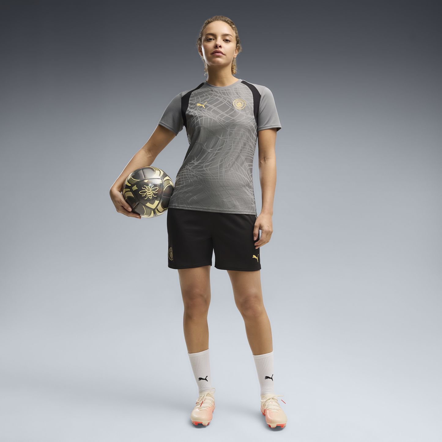 Women's Manchester City Training Jersey 2026/27 - Cast Iron-Flaxen