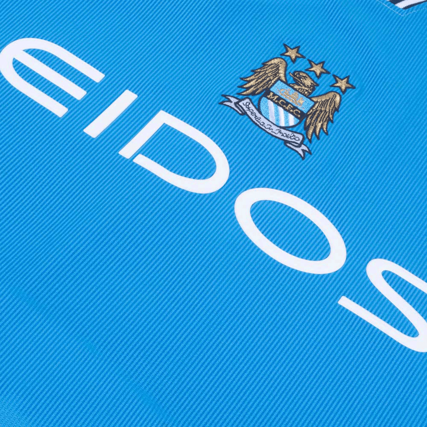 Kids' Manchester City 2000 Home Retro Shirt