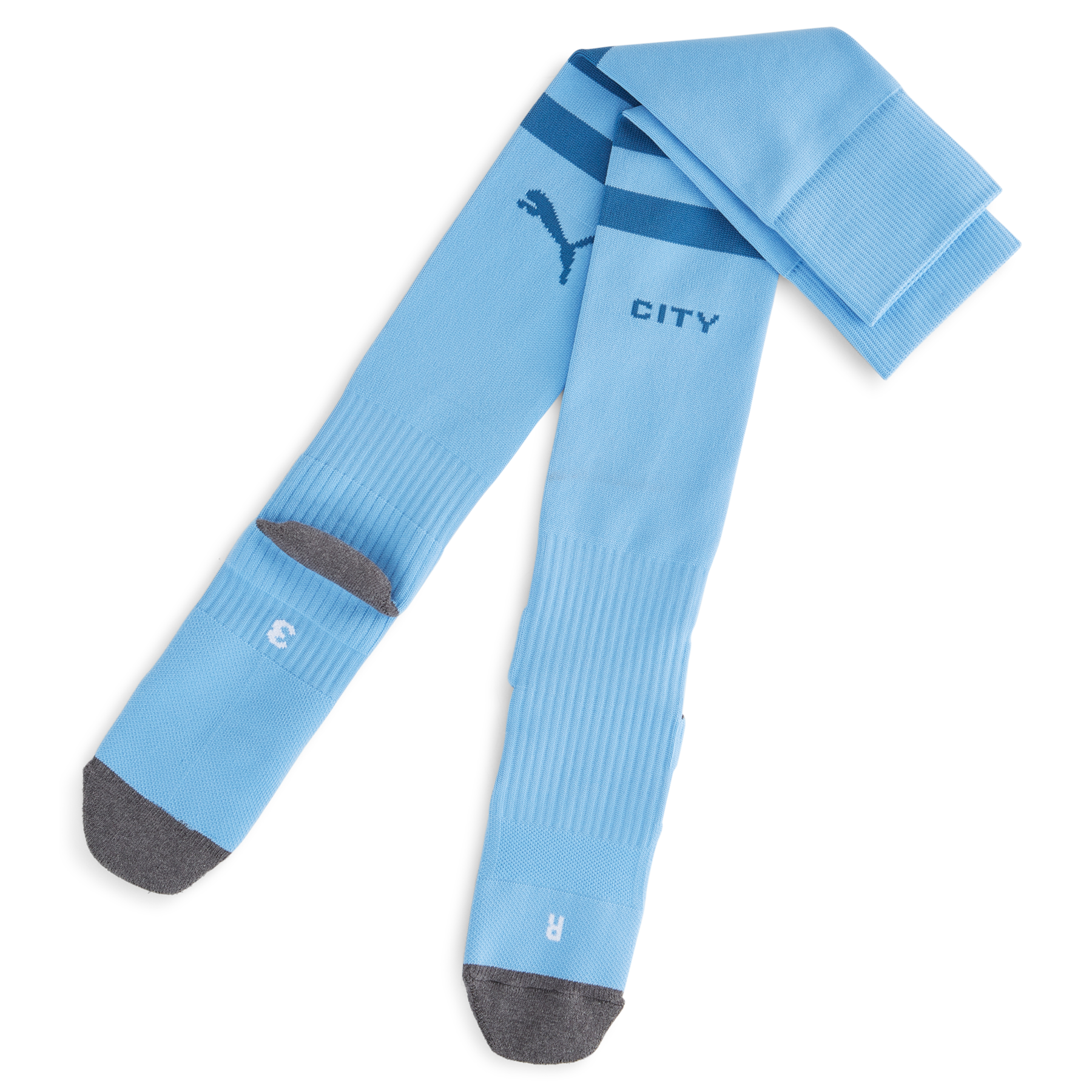 Kids' Manchester City Home Socks 2023/24