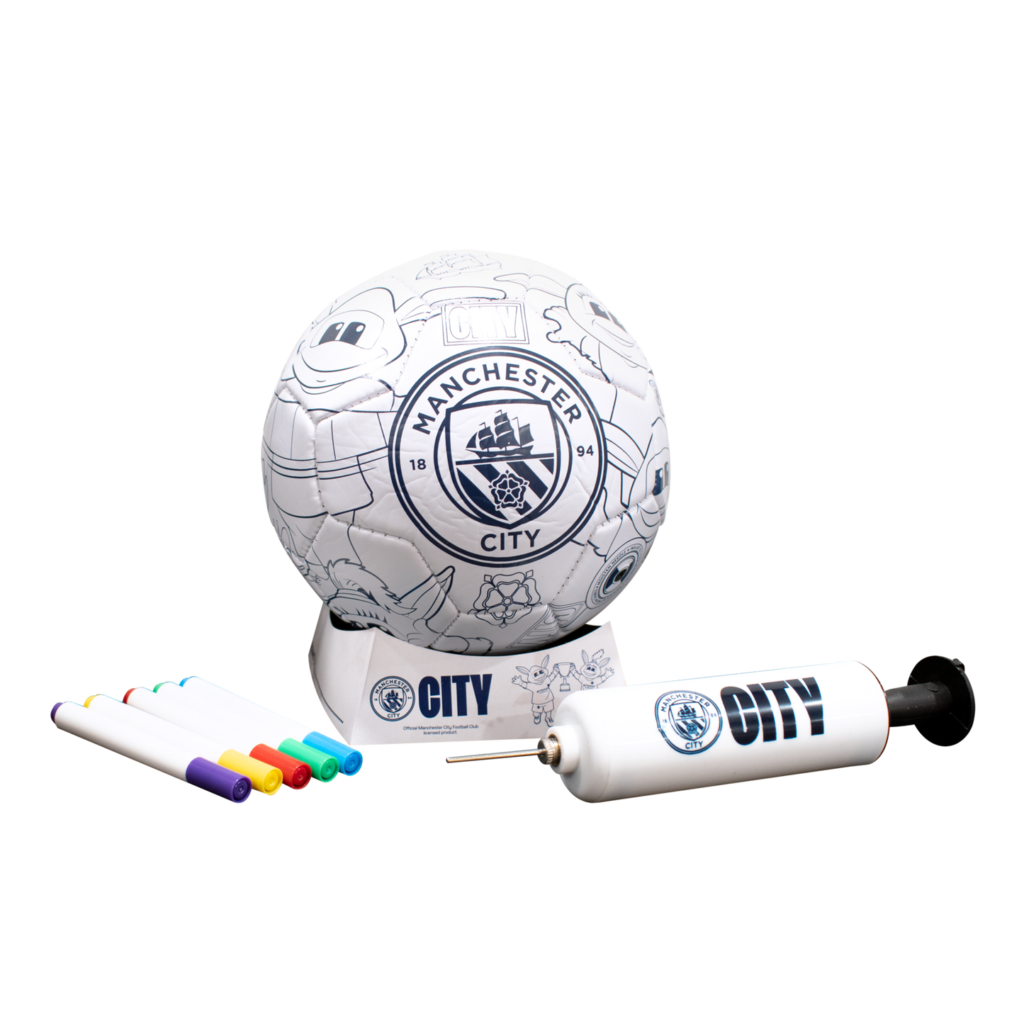 Manchester City Colour Your Own Mini Ball