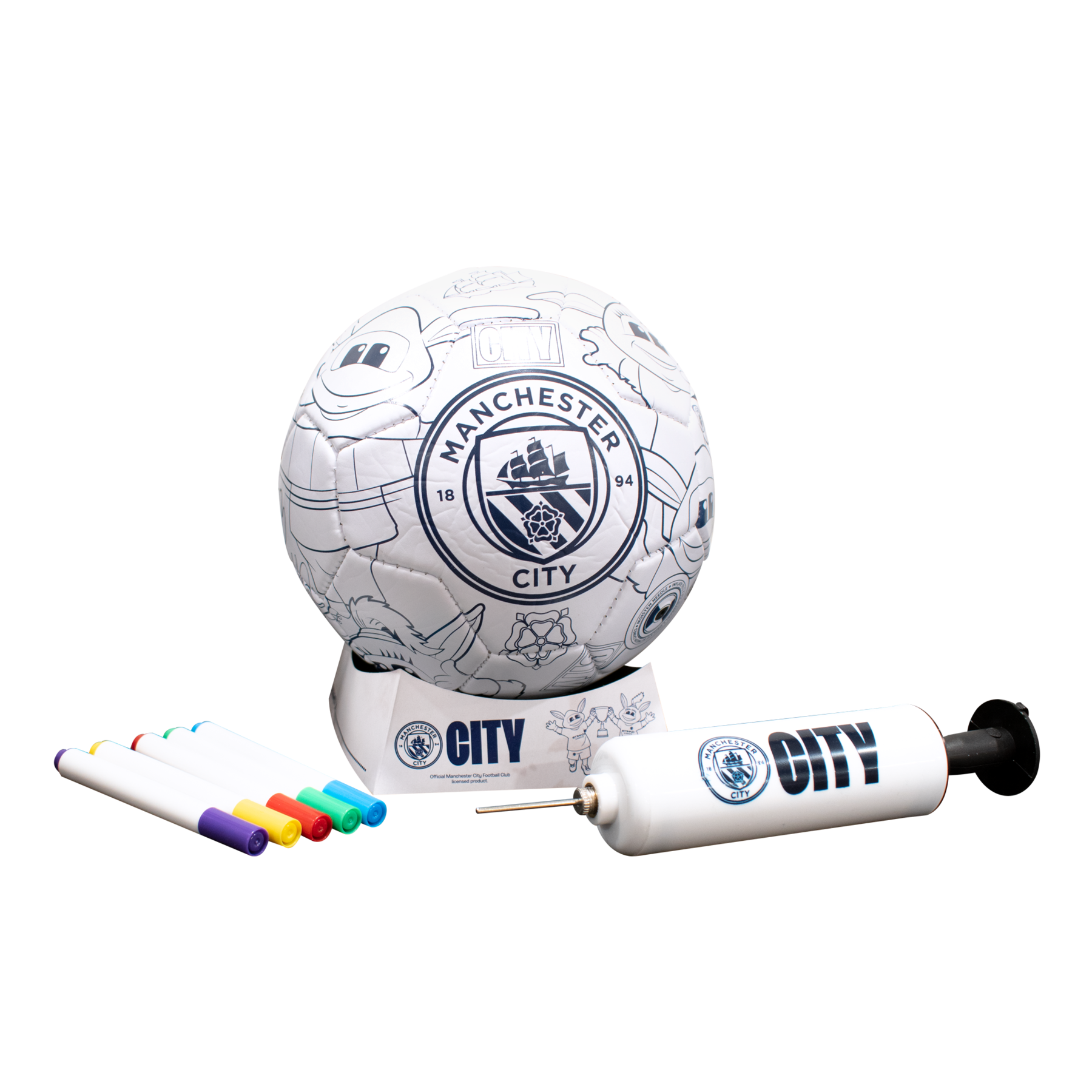 Manchester City Colour Your Own Mini Ball