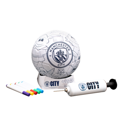 Manchester City Colour Your Own Mini Ball