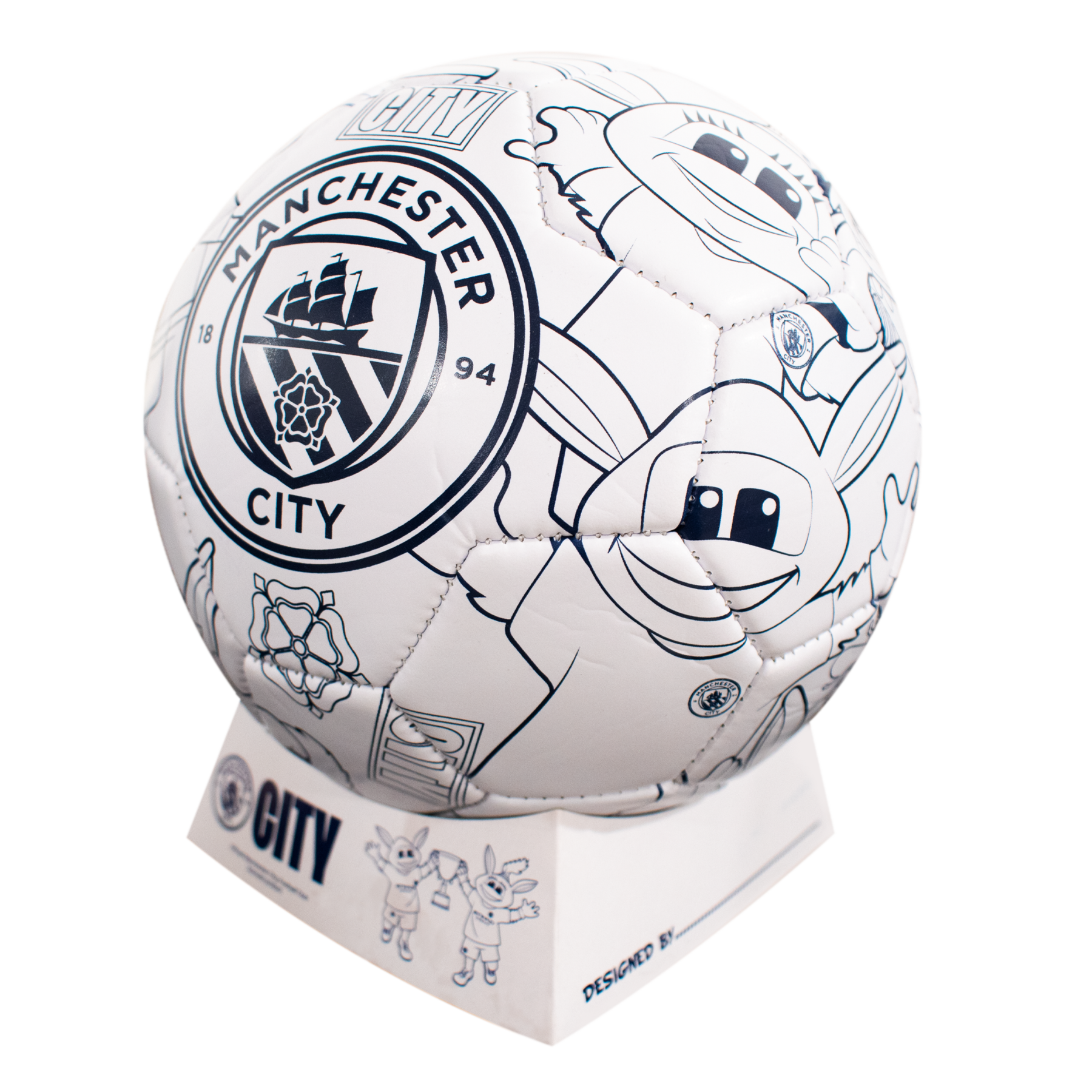 Manchester City Colour Your Own Mini Ball