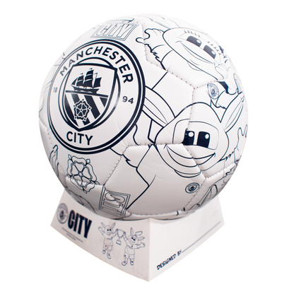 Manchester City Colour Your Own Mini Ball