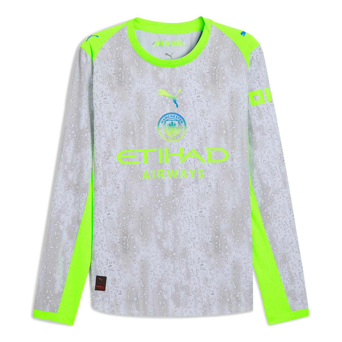 Manchester City Authentic Third Long Sleeve Jersey 2025/26