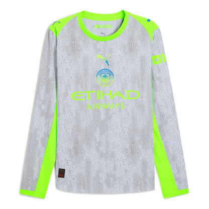 Manchester City Authentic Third Long Sleeve Jersey 2025/26