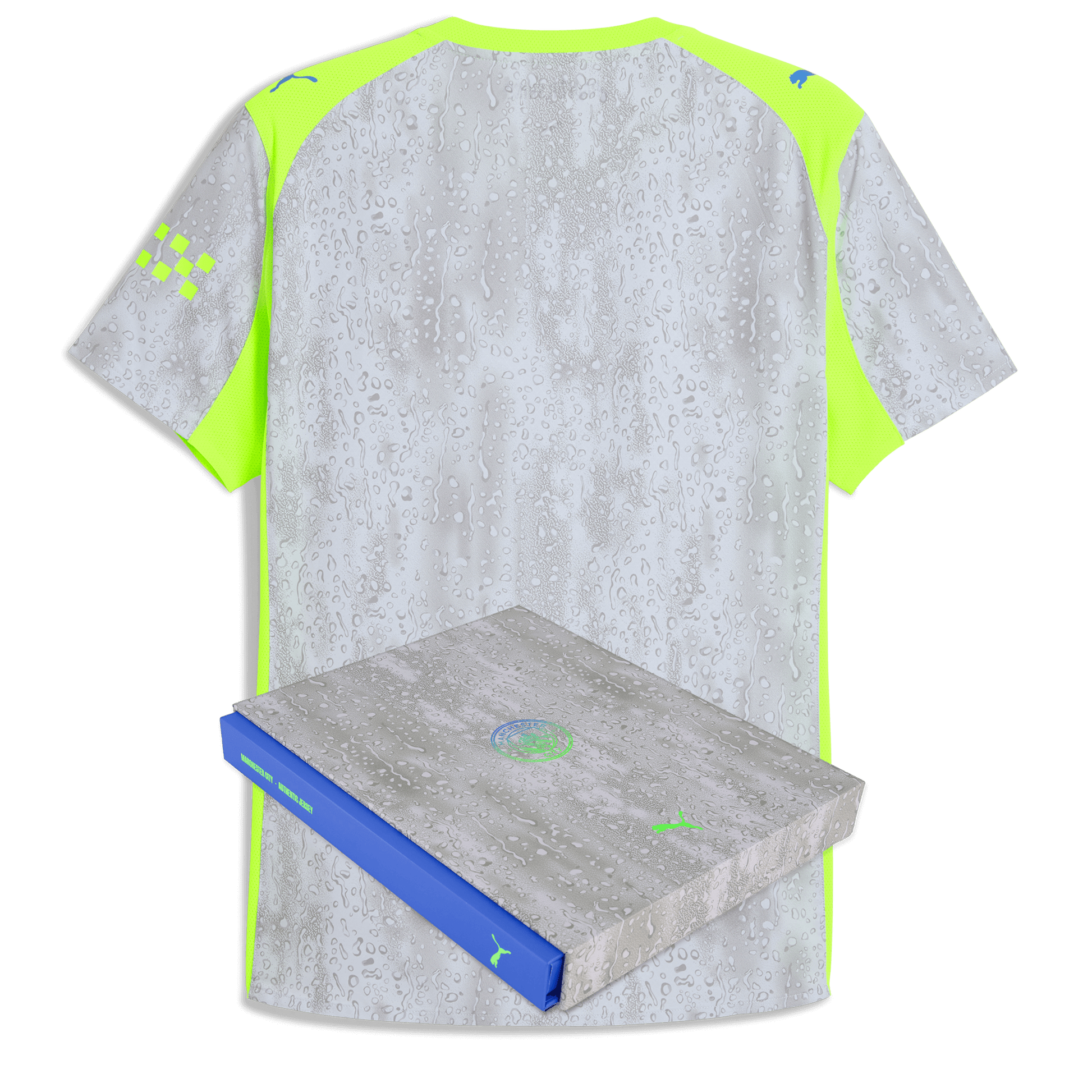 Manchester City Third Authentic Jersey 2025/26 With HEMP 11 Printing in Gift Box
