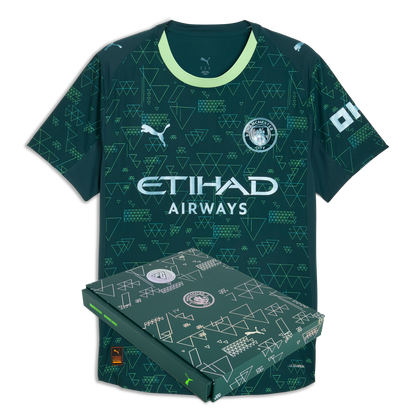 Manchester City EA SPORTS FC Authentic Jersey 2025/26 With LOHMANN 22 Printing in Gift Box