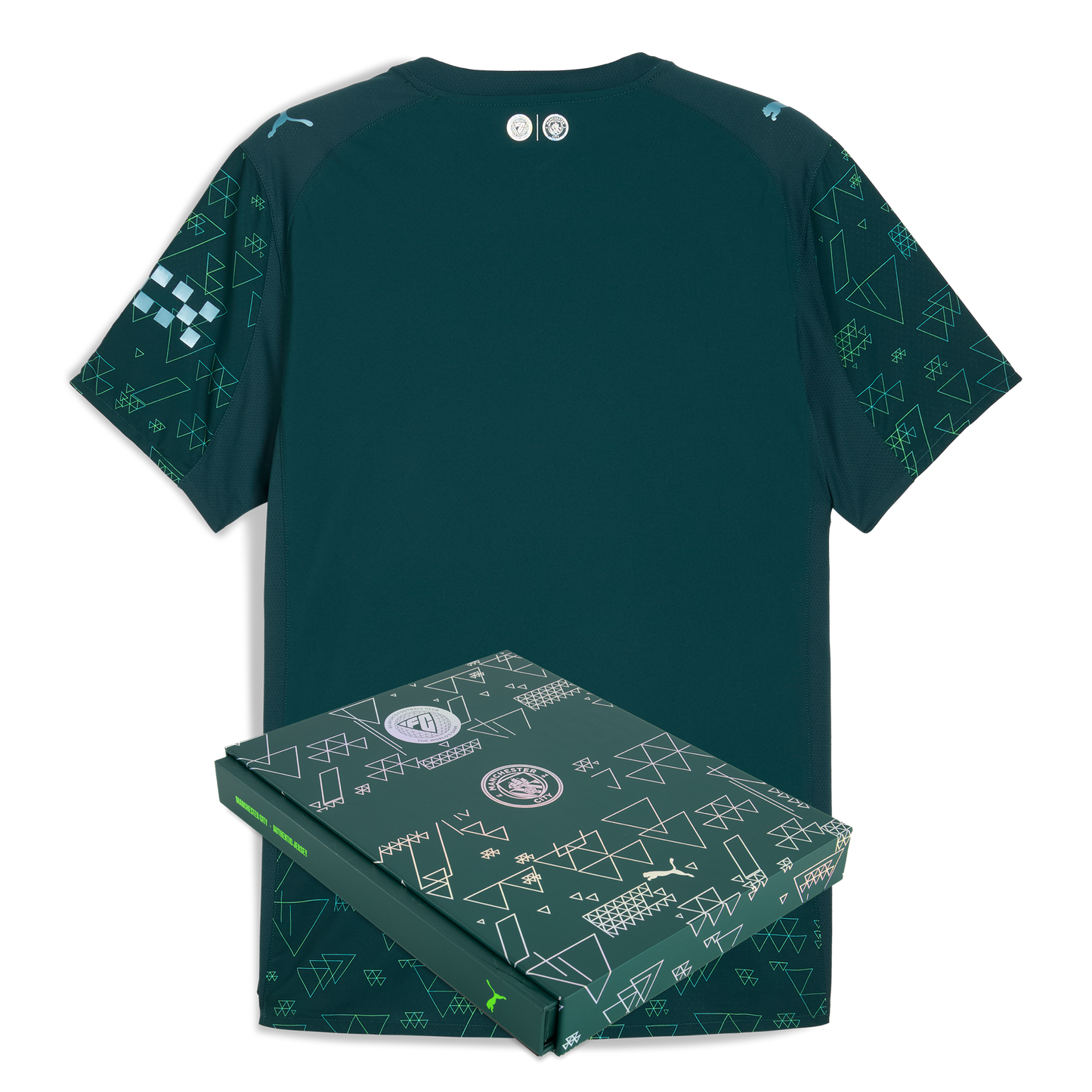 Manchester City EA SPORTS FC Authentic Jersey 2025/26 With KEROLIN 14 Printing in Gift Box