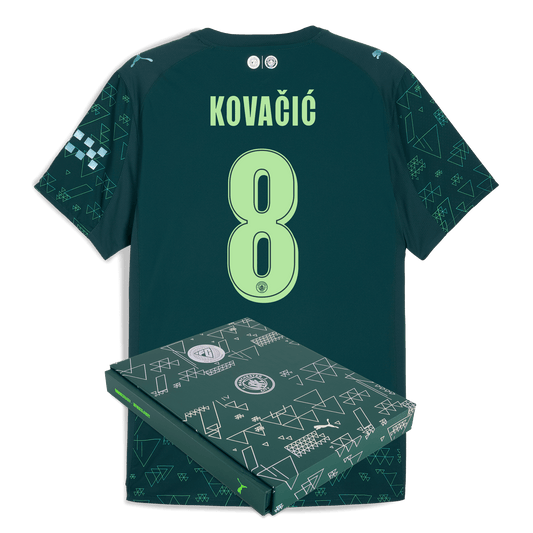Manchester City Authentic EA SPORTS FC Jersey 2025/26 With KOVAČIĆ 8 Printing
