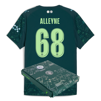 Manchester City Authentic EA SPORTS FC Jersey 2025/26 With ALLEYNE 68 Printing