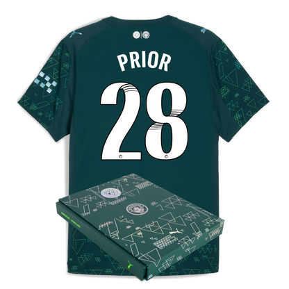 Manchester City EA SPORTS FC Authentic Jersey 2025/26 With PRIOR 28 Printing in Gift Box
