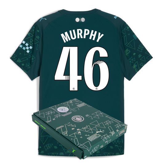 Manchester City EA SPORTS FC Authentic Jersey 2025/26 With MURPHY 46 Printing in Gift Box