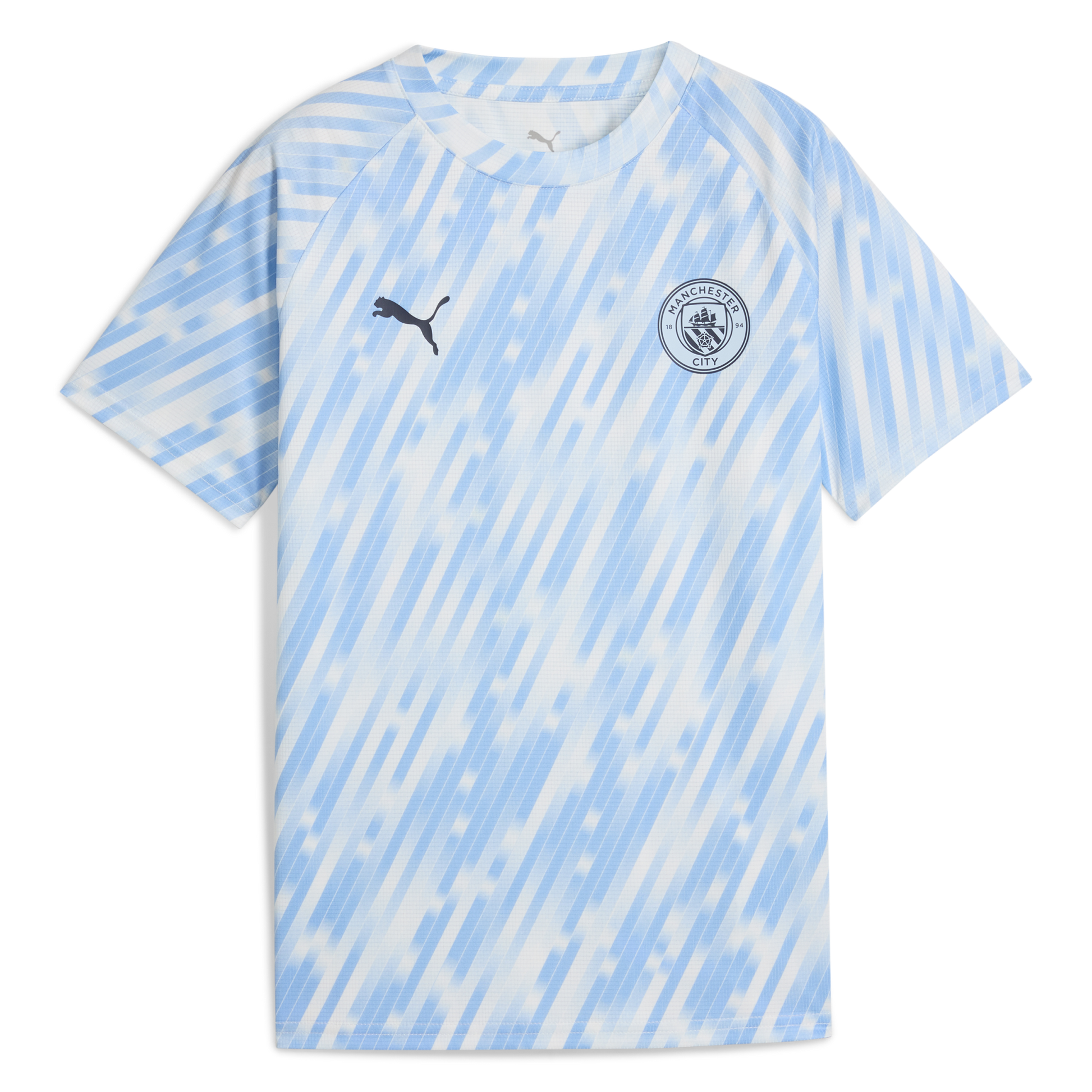 Kids' Manchester City Pre-Match Jersey - blue