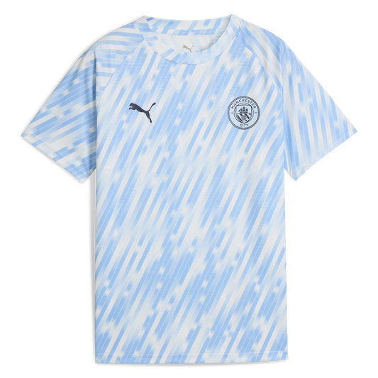 Kids' Manchester City Pre-Match Jersey - blue