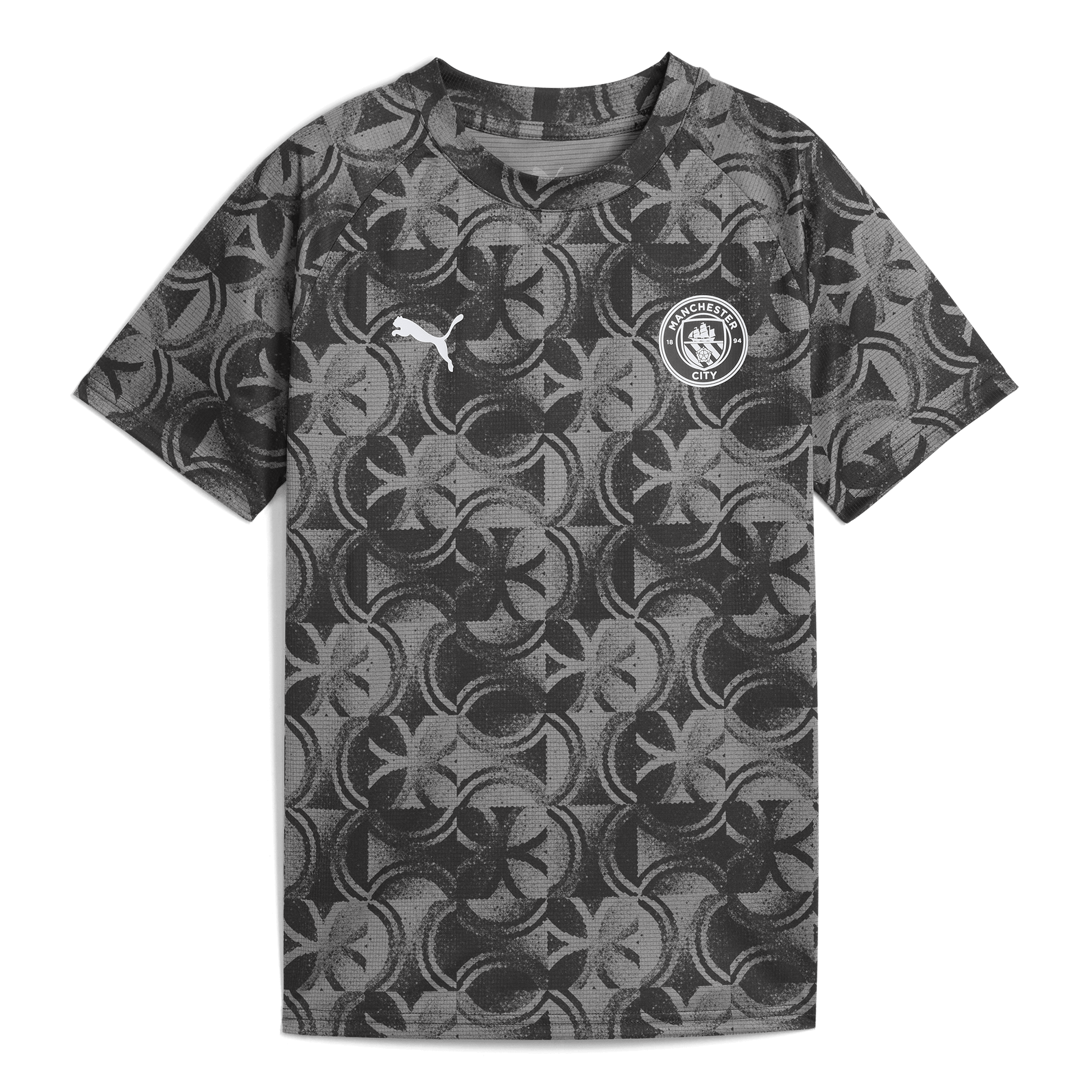 Kids' Manchester City Pre-Match Jersey - black