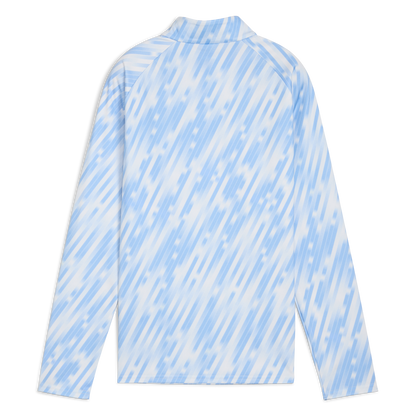 Women's Manchester City Pre-Match 1/4 Zip Top - blue