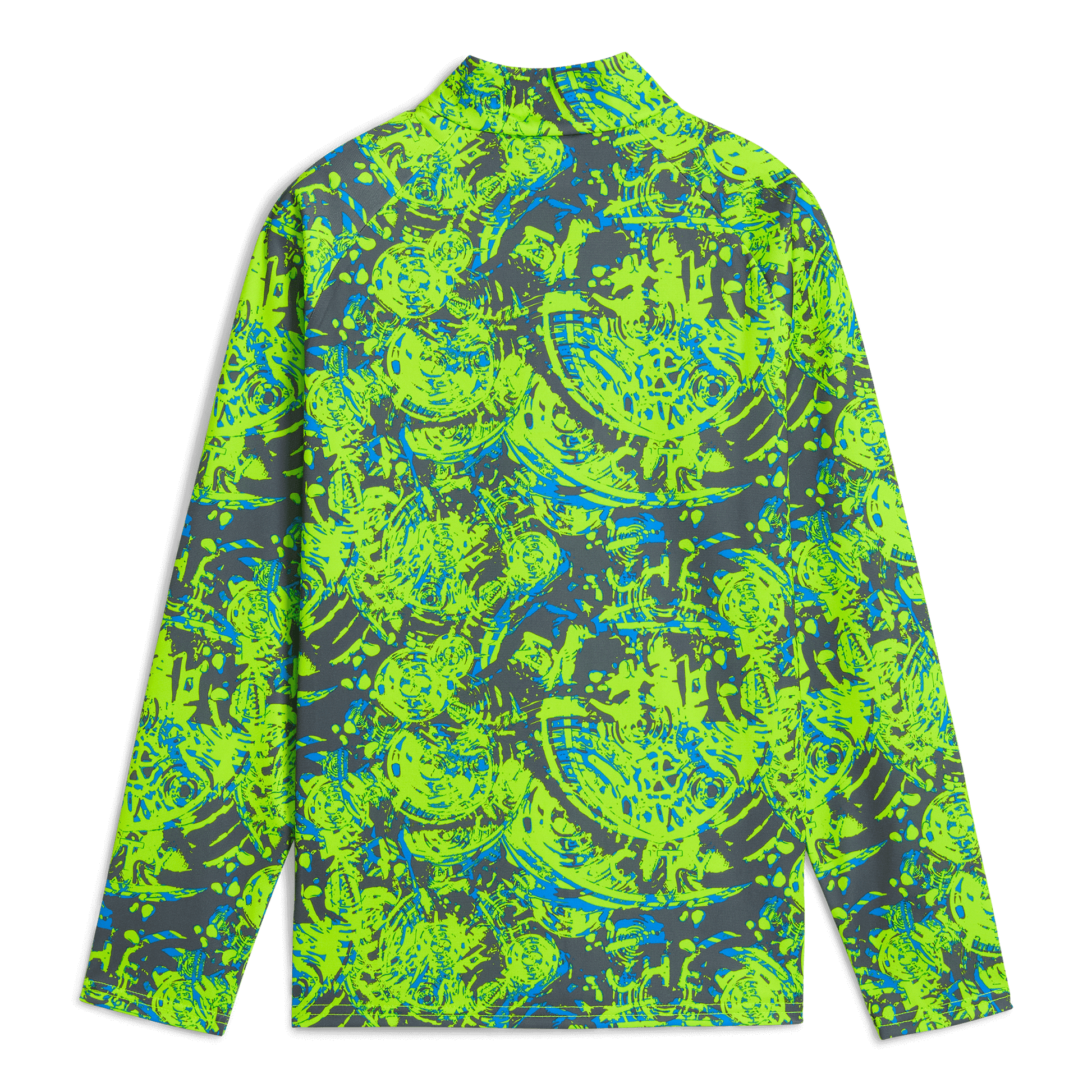 Kids' Manchester City Pre-Match 1/4 Zip Top - green
