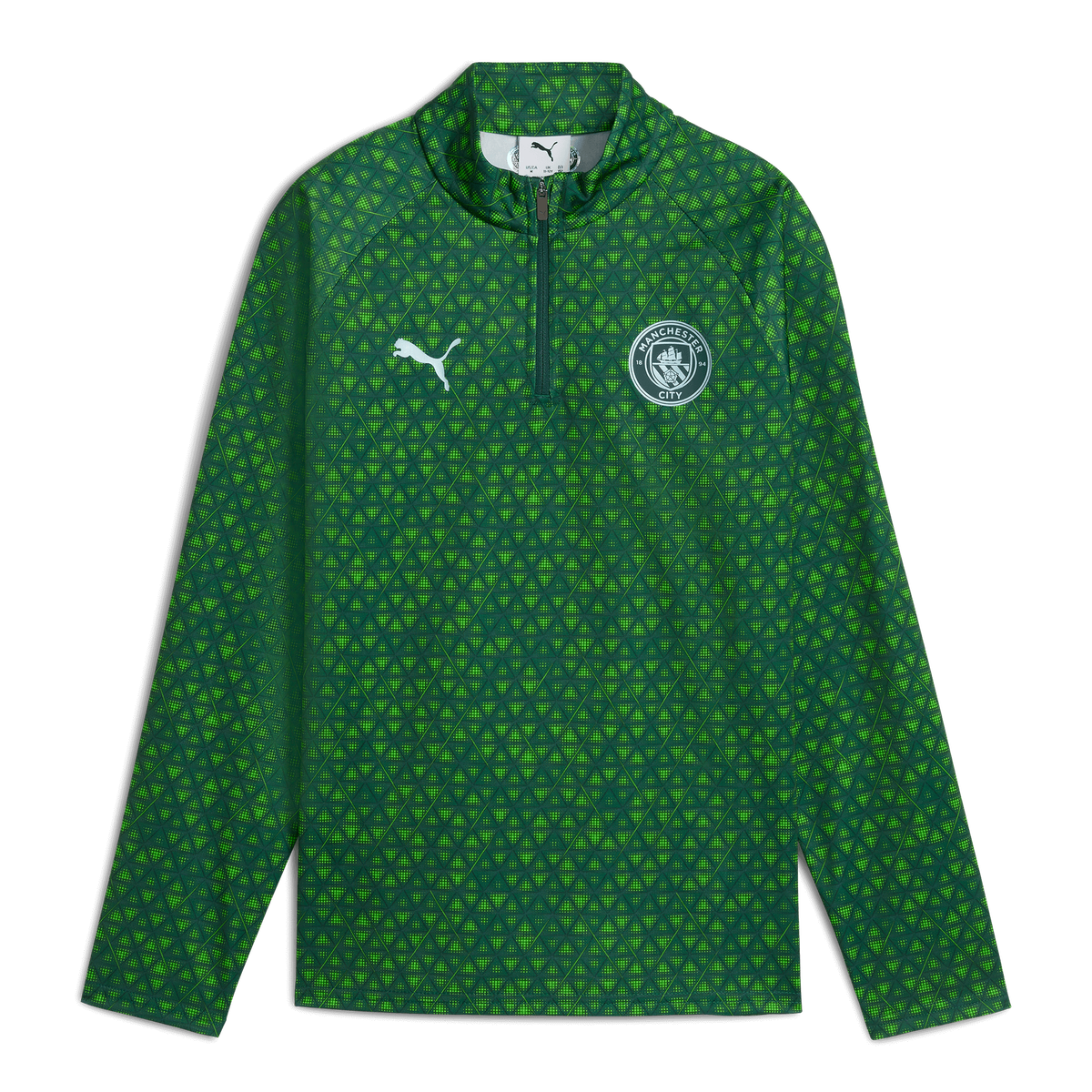 Kids' Manchester City Pre-Match 1/4 Zip Top