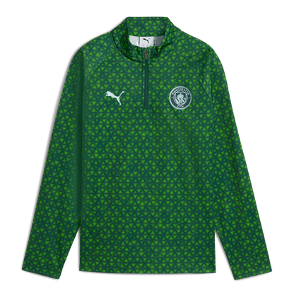 Kids' Manchester City Pre-Match 1/4 Zip Top