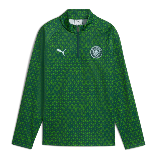 Kids' Manchester City Pre-Match 1/4 Zip Top