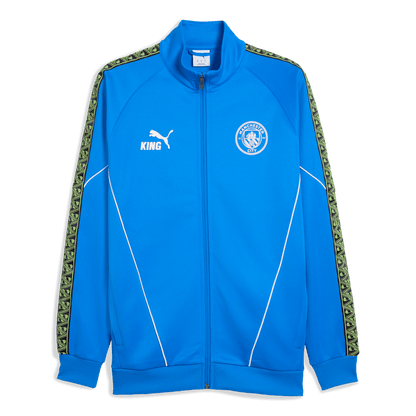 Manchester City Pre-Match KING Anthem Jacket - blue / green