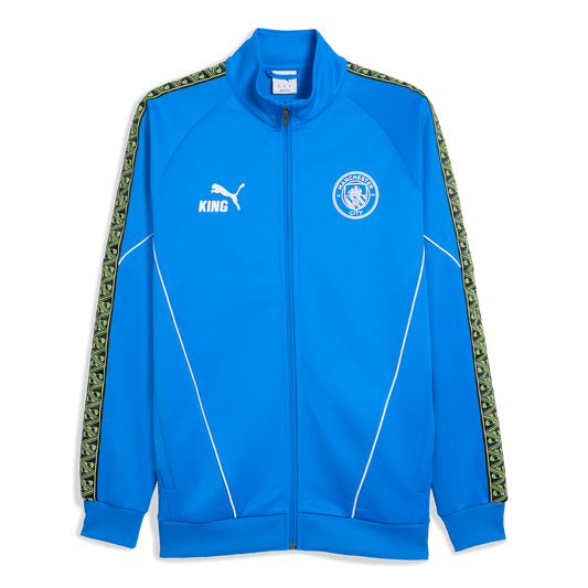 Manchester City Pre-Match KING Anthem Jacket - blue / green
