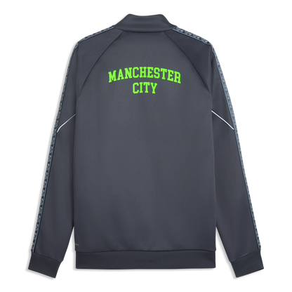 Manchester City Pre-Match KING Anthem Jacket - Galactic Gray-Pro Green