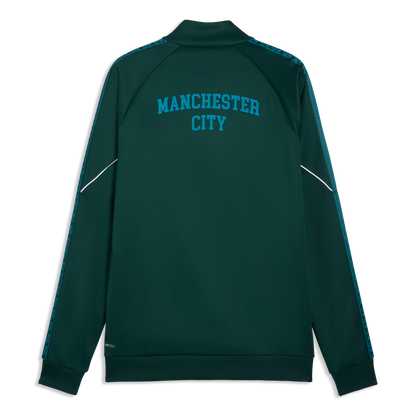 Manchester City Pre-Match KING Anthem Jacket - Green Terrain-Tropical Blue