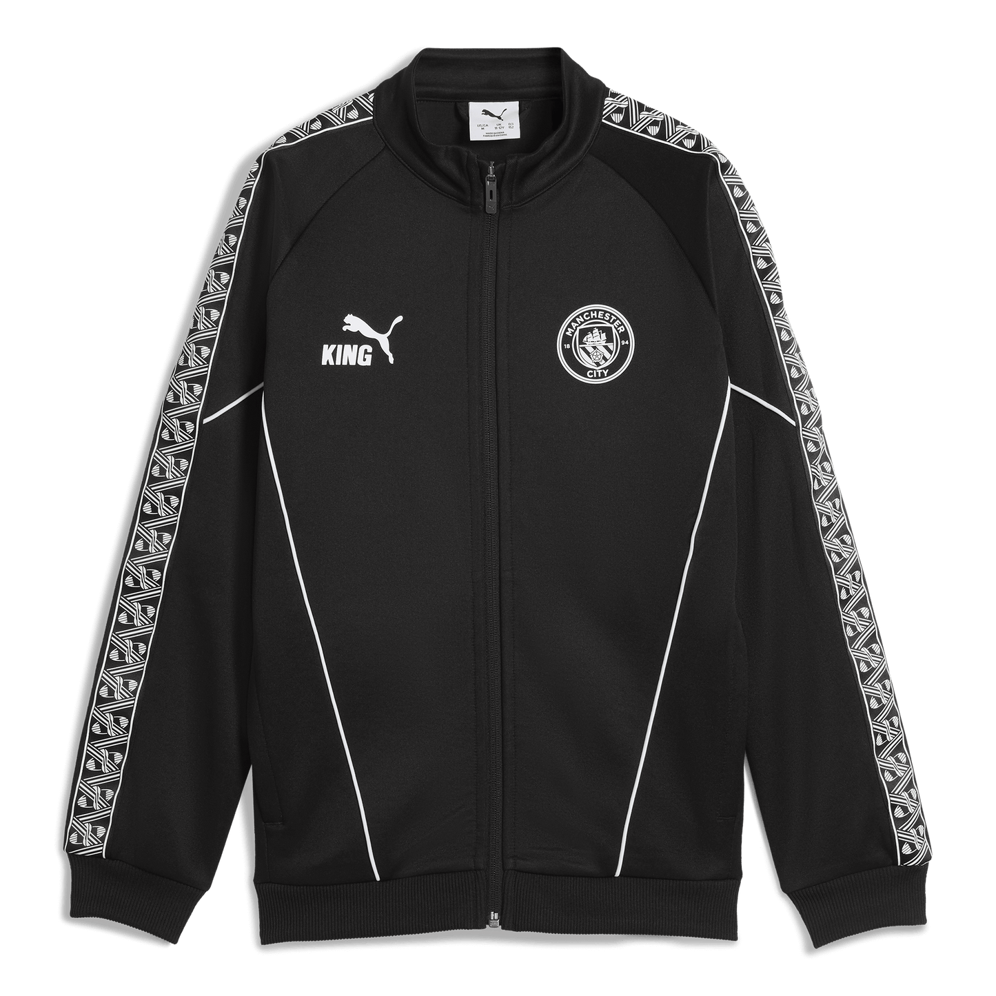 Kids' Manchester City Pre-Match KING Anthem Jacket - black