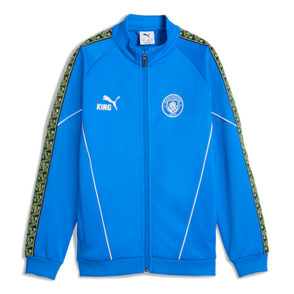 Kids' Manchester City Pre-Match KING Anthem Jacket - blue / green