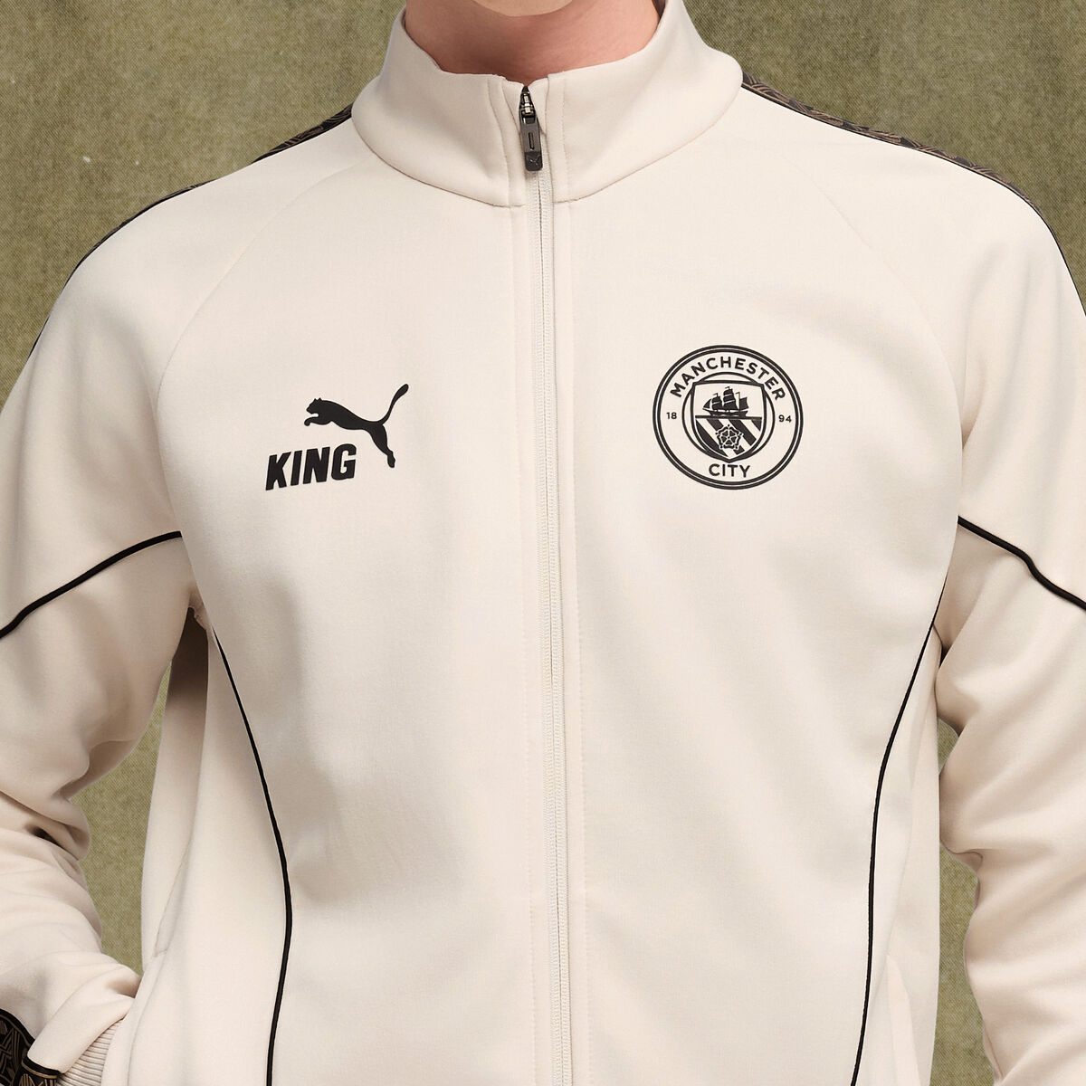 Kids' Manchester City Pre-Match KING Anthem Jacket