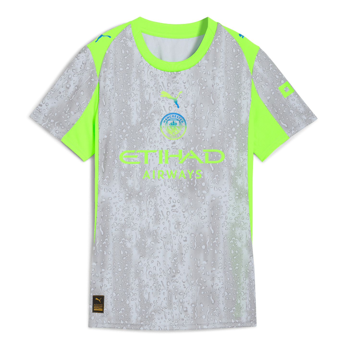 Women's Manchester City Third Jersey 2025/26 With SEMENYO 42 Printing - blue