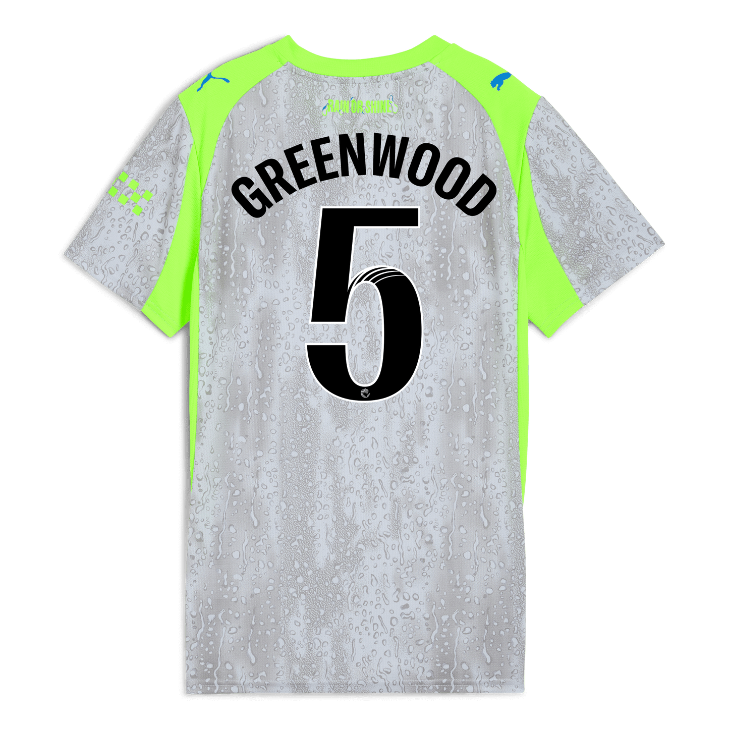 Women's Manchester City Third Jersey 2025/26 With GREENWOOD 5 Printing