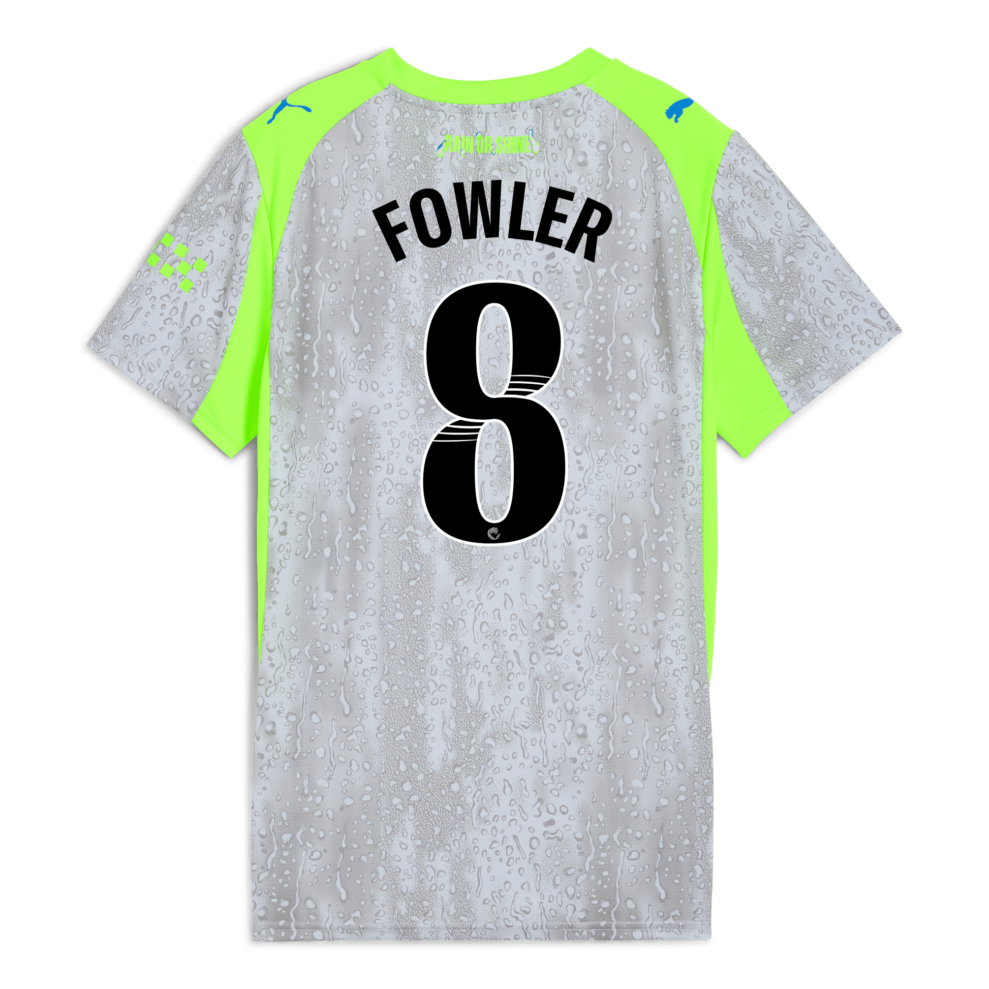 Women's Manchester City Third Jersey 2025/26 With FOWLER 8 Printing