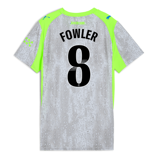 Women's Manchester City Third Jersey 2025/26 With FOWLER 8 Printing