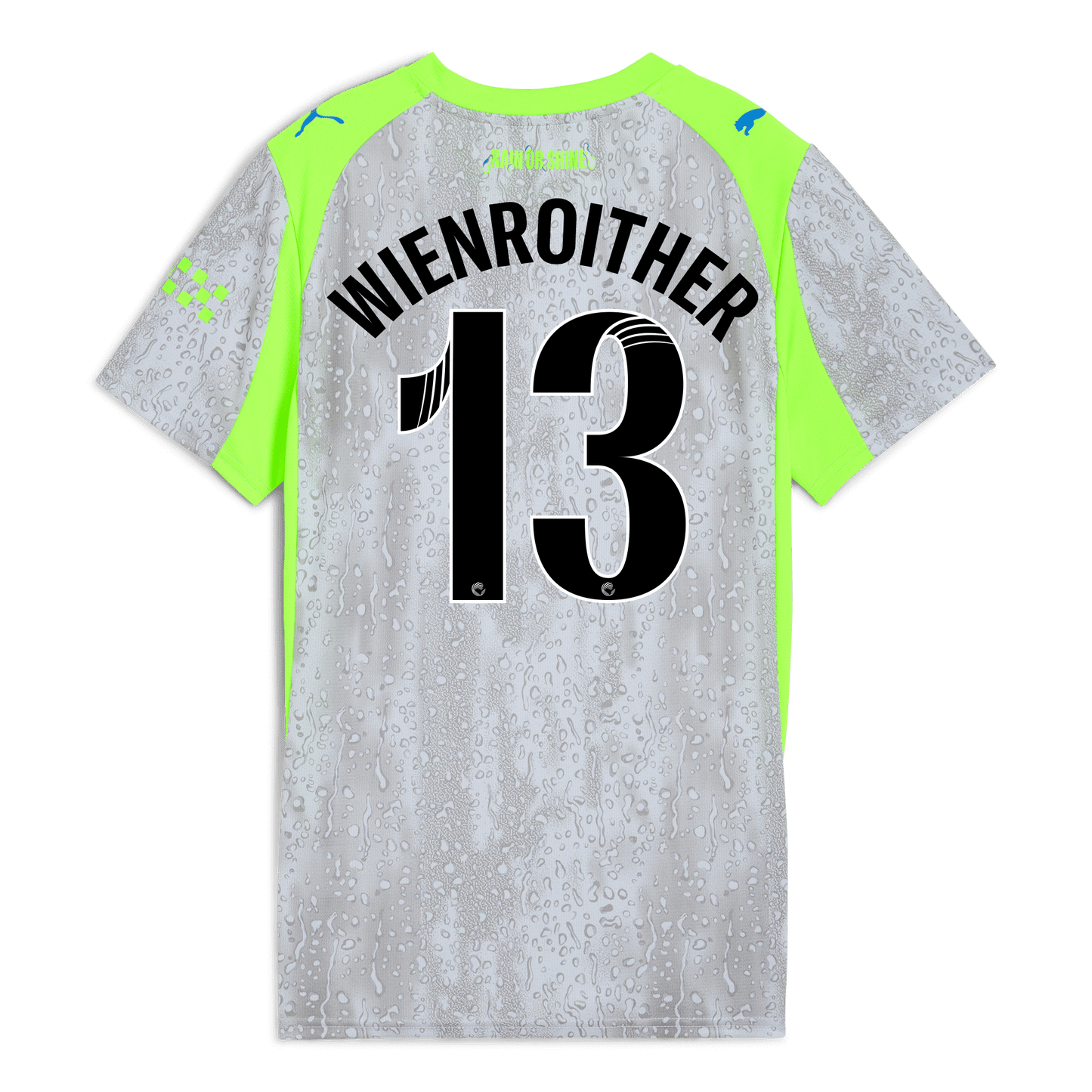 Women's Manchester City Third Jersey 2025/26 With WIENROITHER 13 Printing