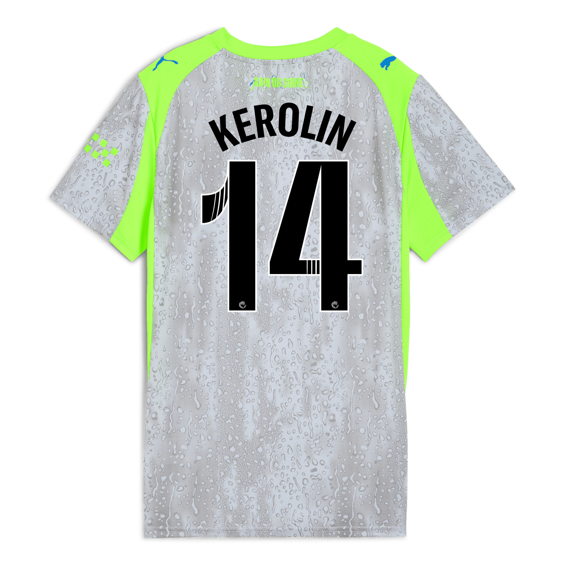 Women's Manchester City Third Jersey 2025/26 With KEROLIN 14 Printing