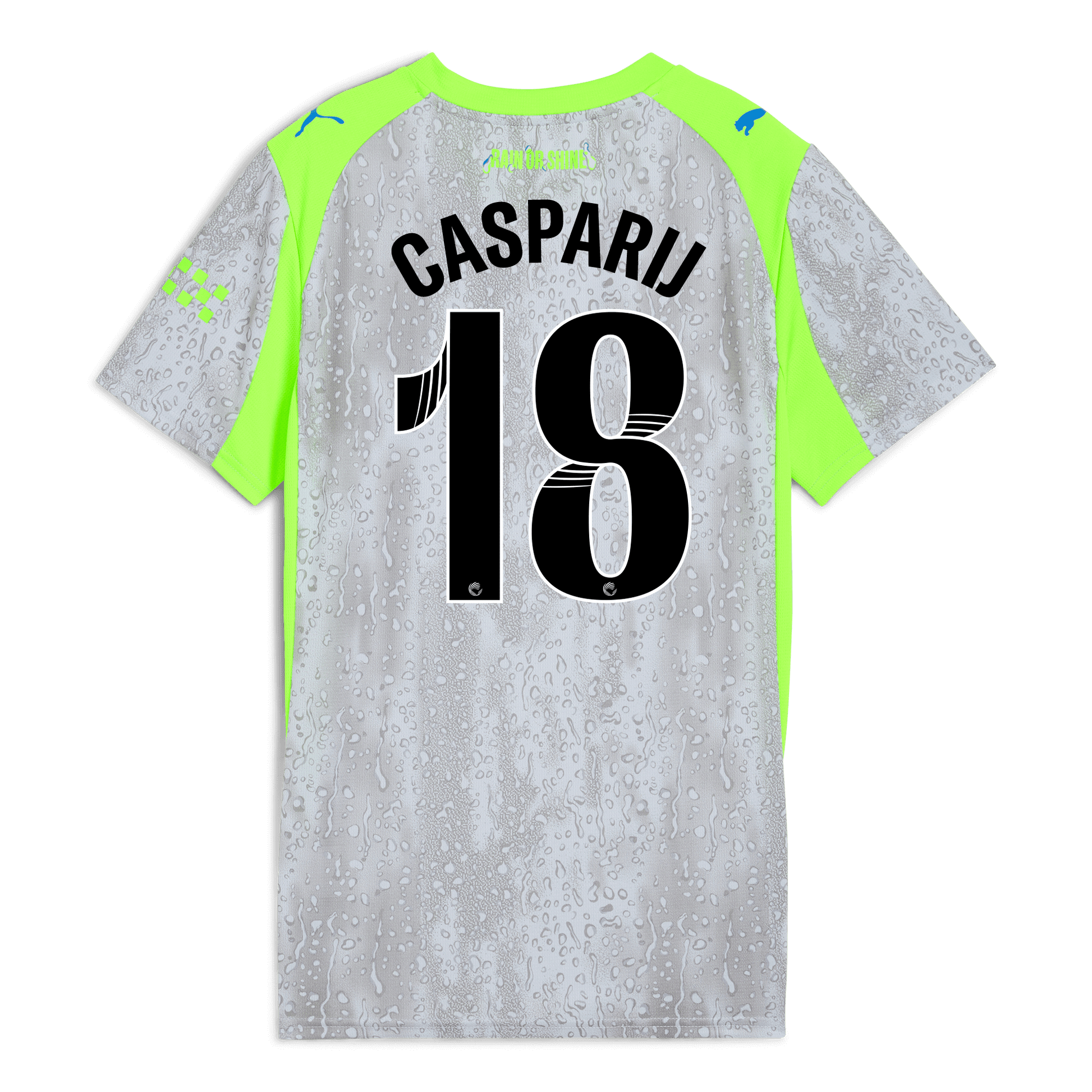 Women's Manchester City Third Jersey 2025/26 With CASPARIJ 18 Printing