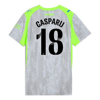 Women's Manchester City Third Jersey 2025/26 With CASPARIJ 18 Printing