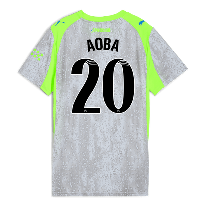 Women's Manchester City Third Jersey 2025/26 With AOBA 20 Printing