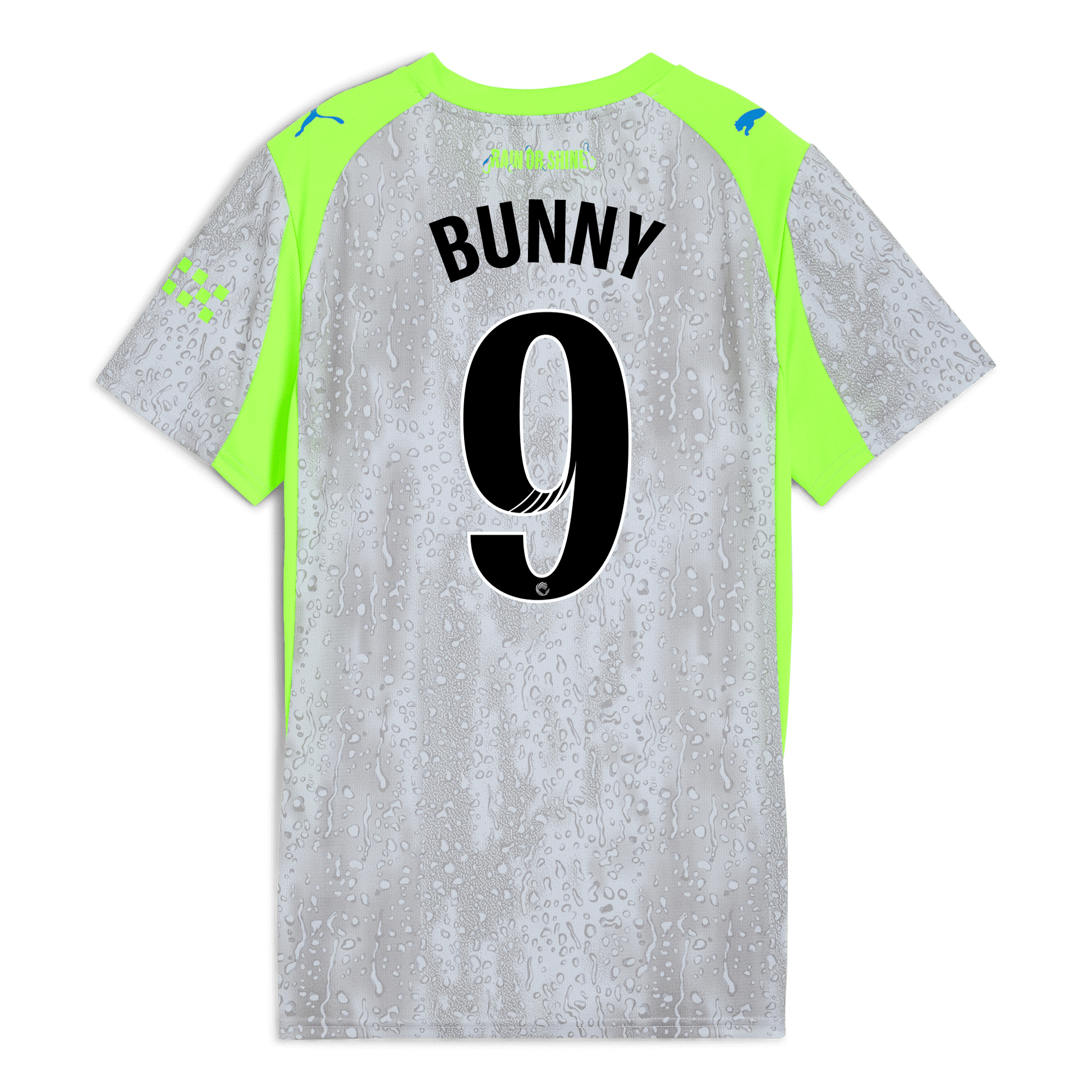 Women's Manchester City Third Jersey 2025/26 With BUNNY 9 Printing