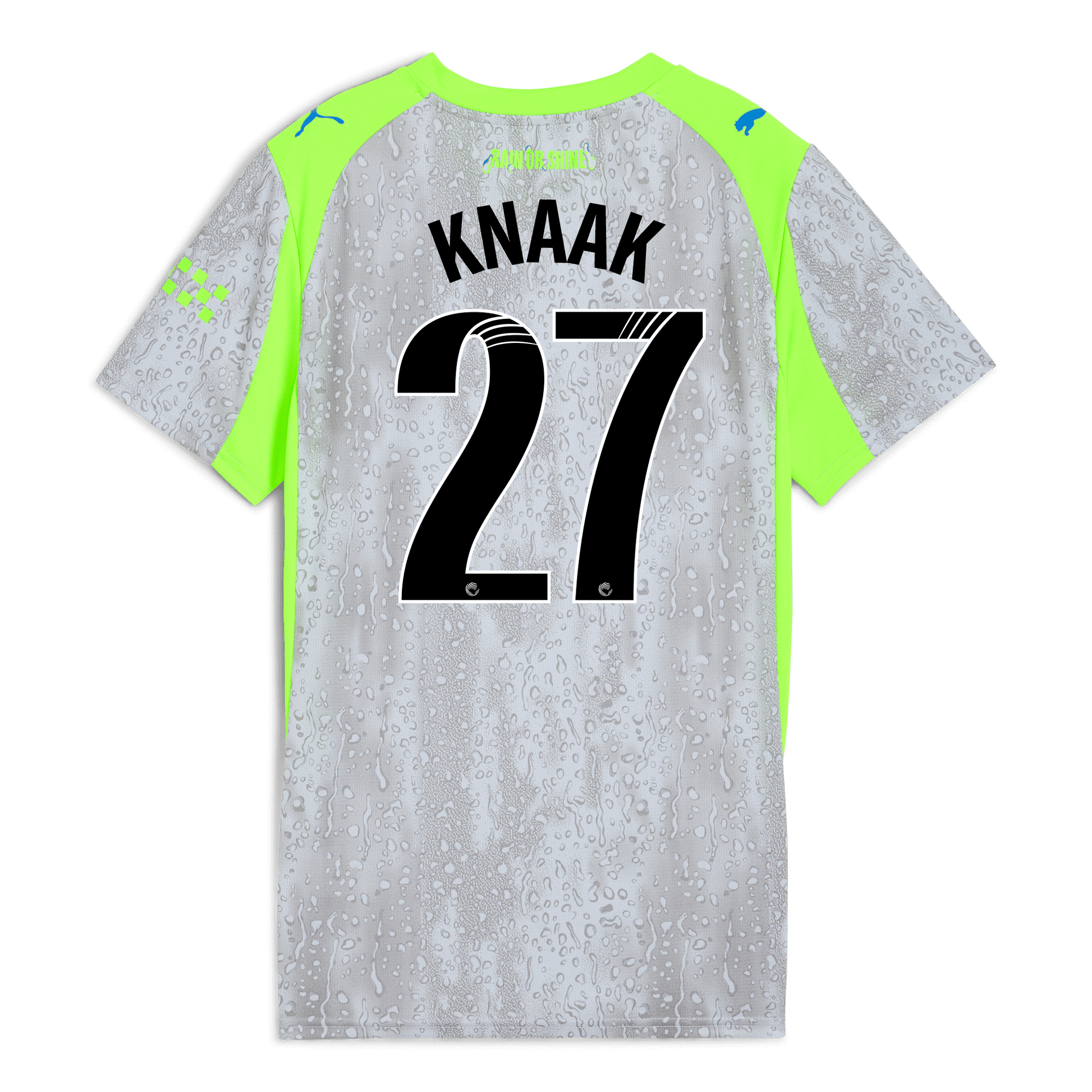 Women's Manchester City Third Jersey 2025/26 With KNAAK 27 Printing