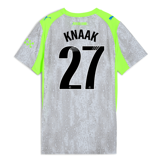 Women's Manchester City Third Jersey 2025/26 With KNAAK 27 Printing