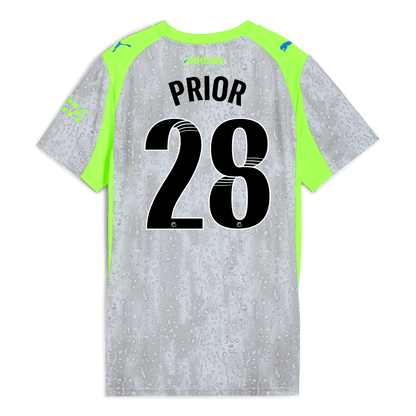 Women's Manchester City Third Jersey 2025/26 With PRIOR 28 Printing