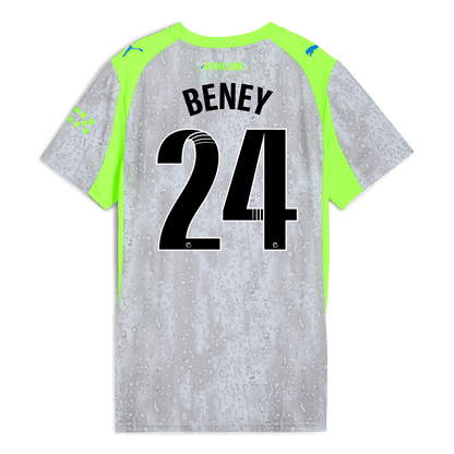 Women's Manchester City Third Jersey 2025/26 With BENEY 24 Printing