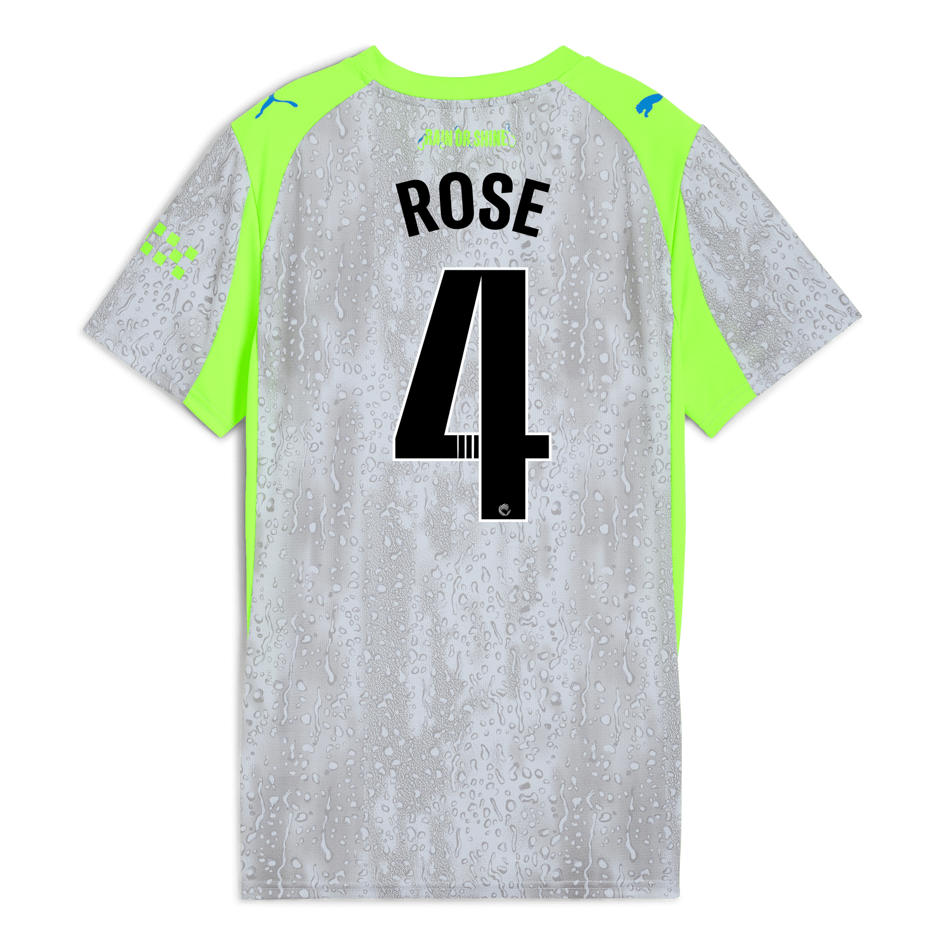 Women's Manchester City Third Jersey 2025/26 With ROSE 4 Printing